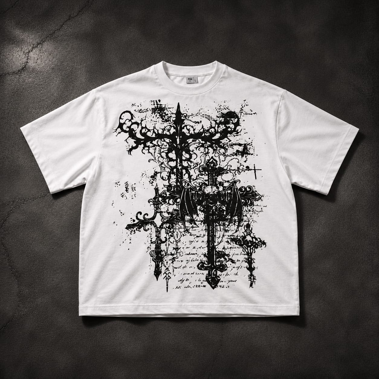 CRYPT CROSS TEE