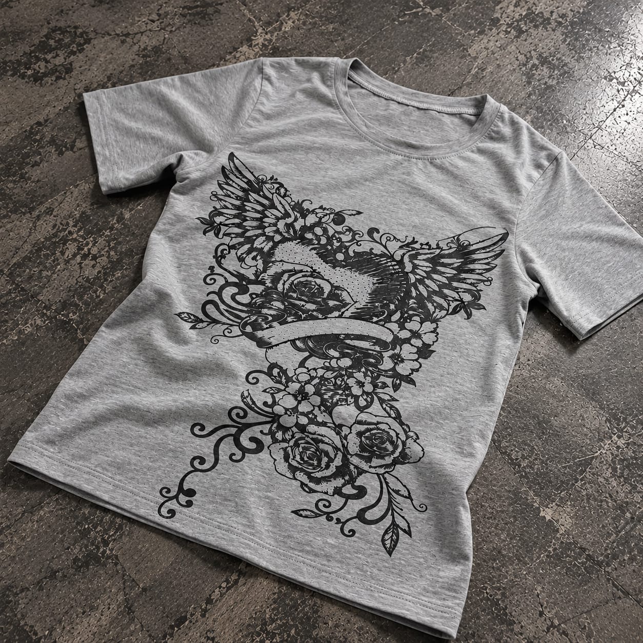 WINGED HEART TEE